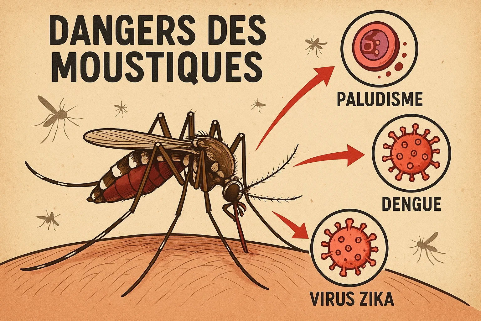 Risque piqures moustiques