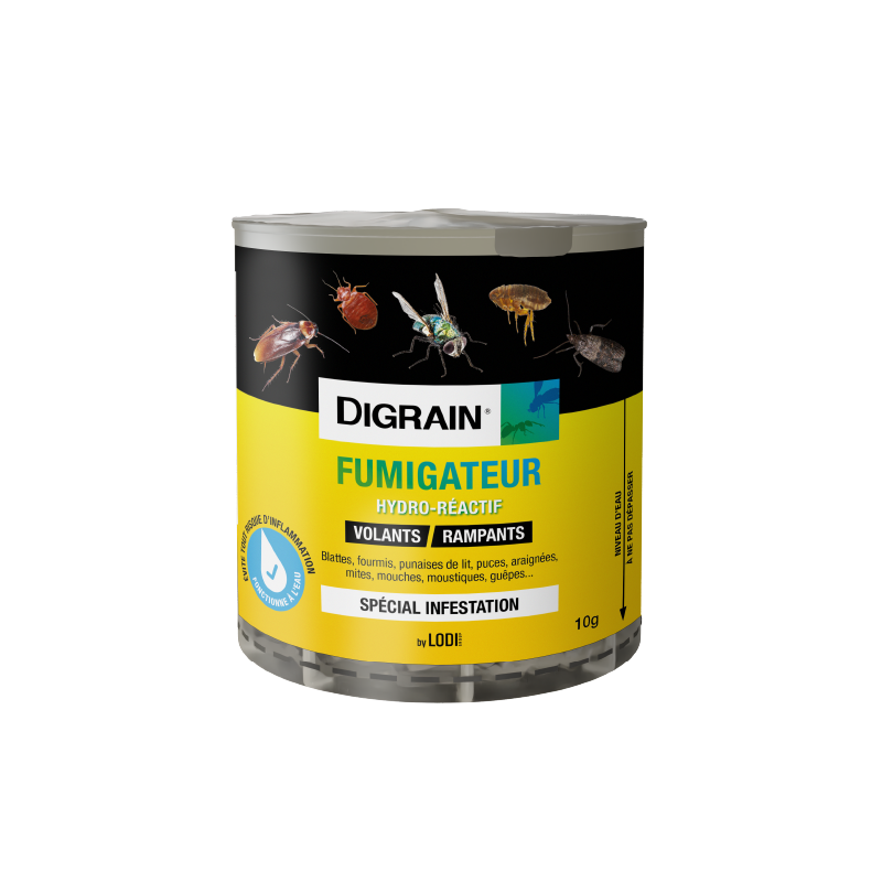DIGRAIN Fumigateur hydro-réactif 10g