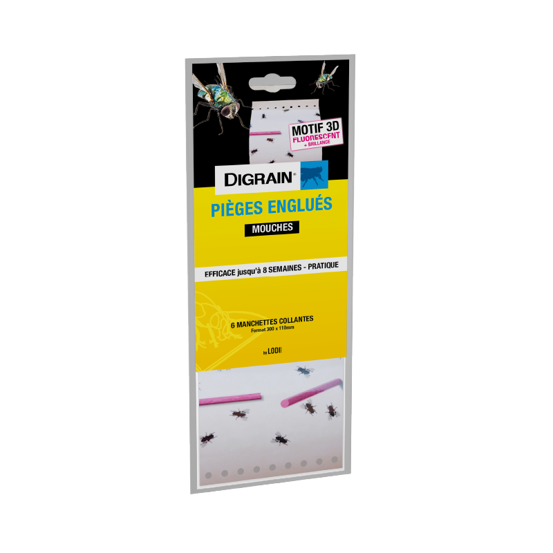 DIGRAIN® Pièges englués – Anti mouches