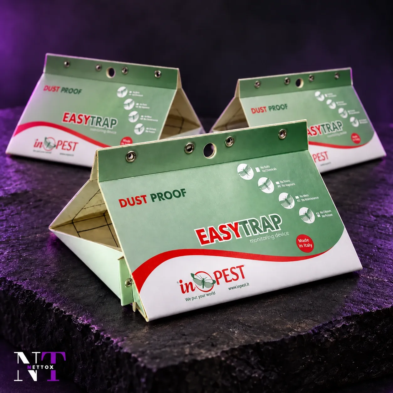 Lot de 3x Piège EASY TRAP RTU Mites alimentaires