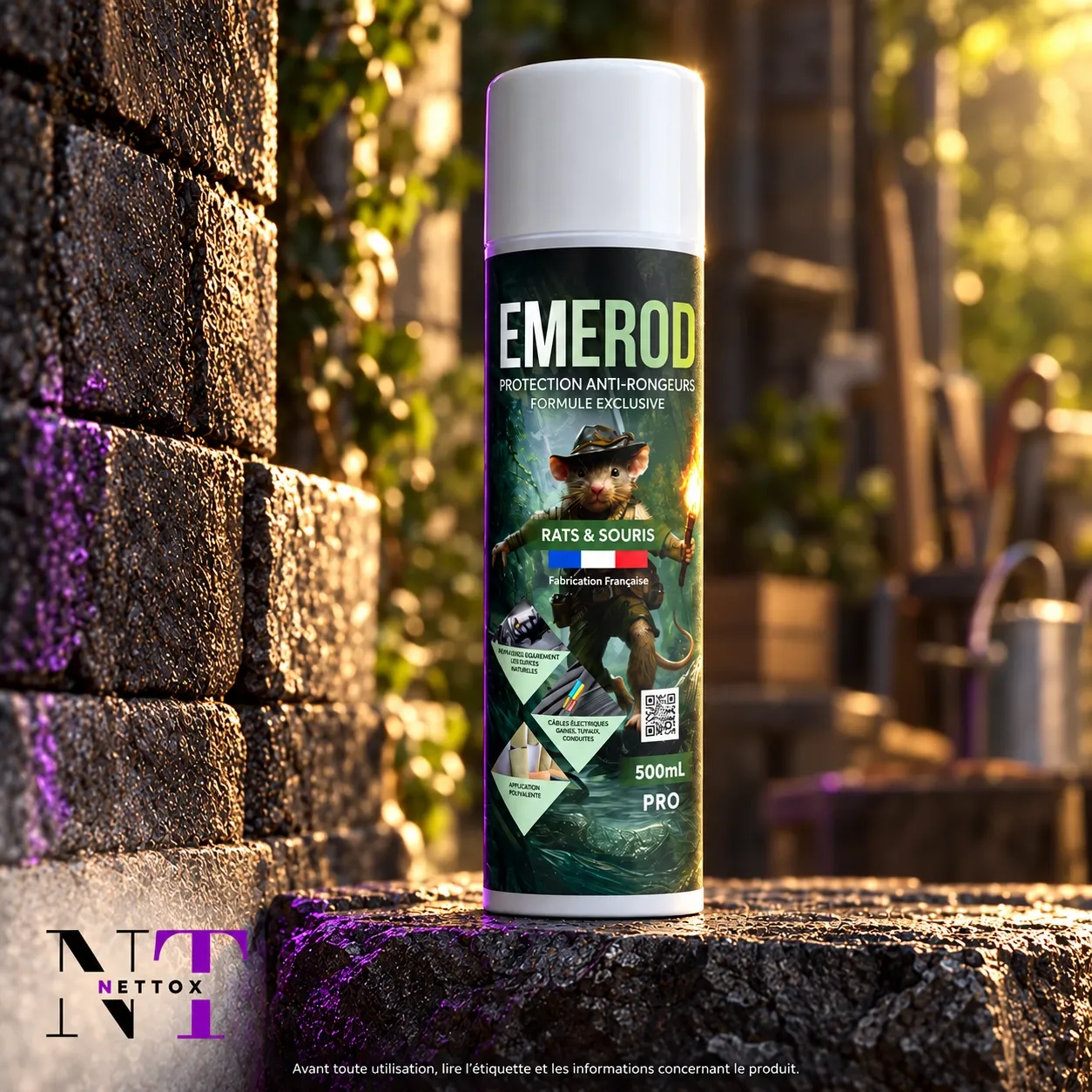 EMEROD Protection anti-rongeurs
