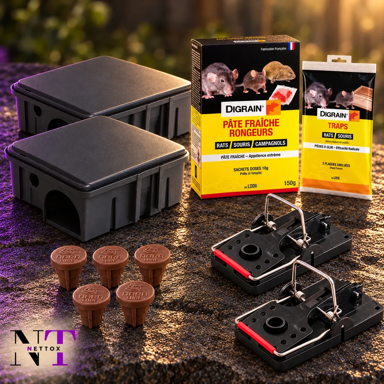 Kit expert anti-rats