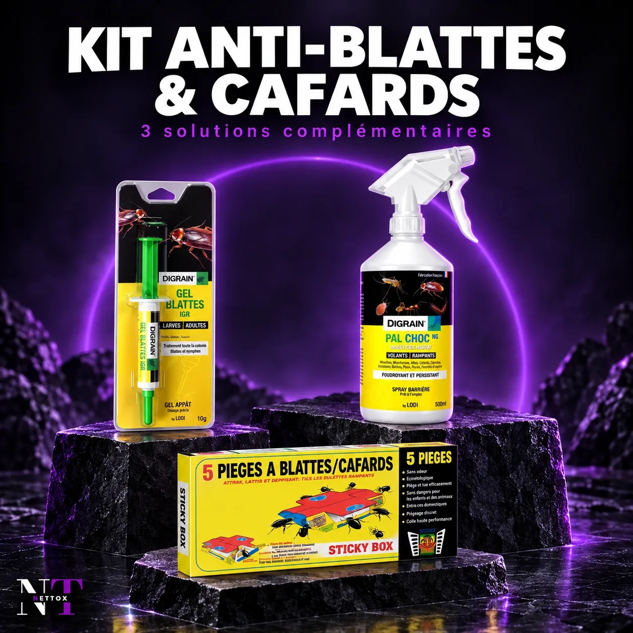 Kit anti-blattes/cafards